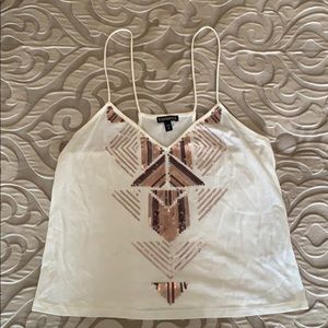 Express Cami. Straps are not adjustable.